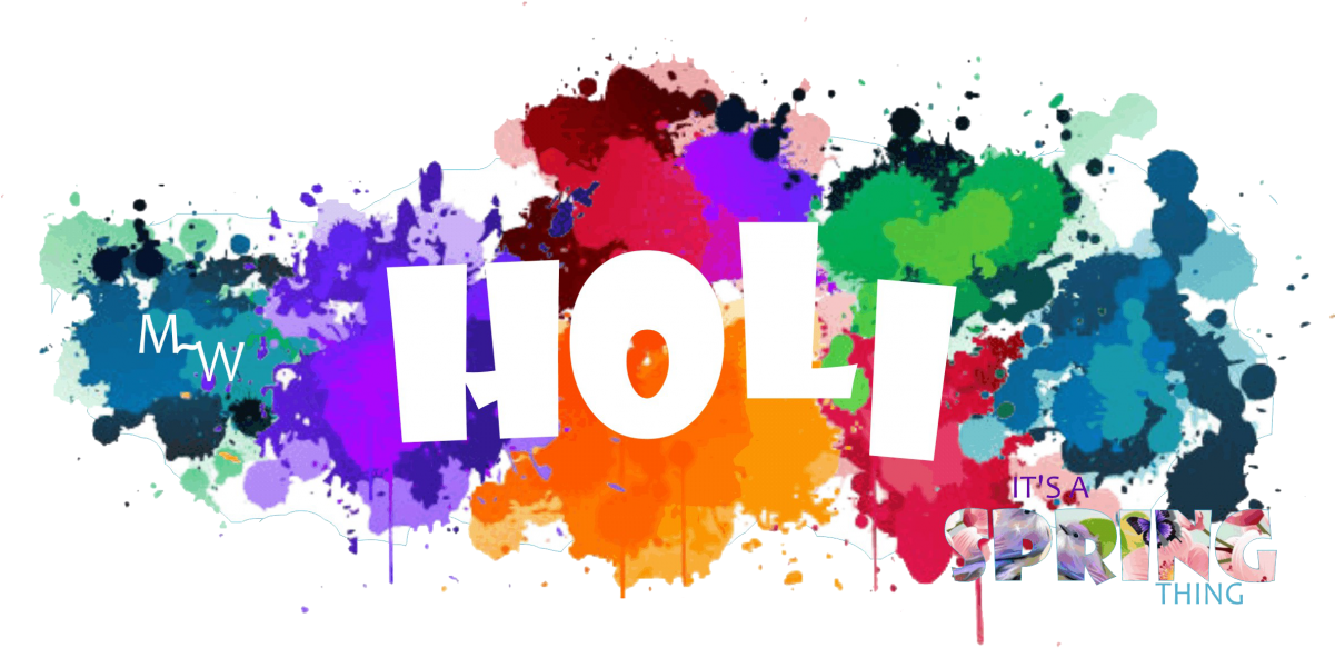 Hd Holi Text Png Clipart (1200x603), Png Download