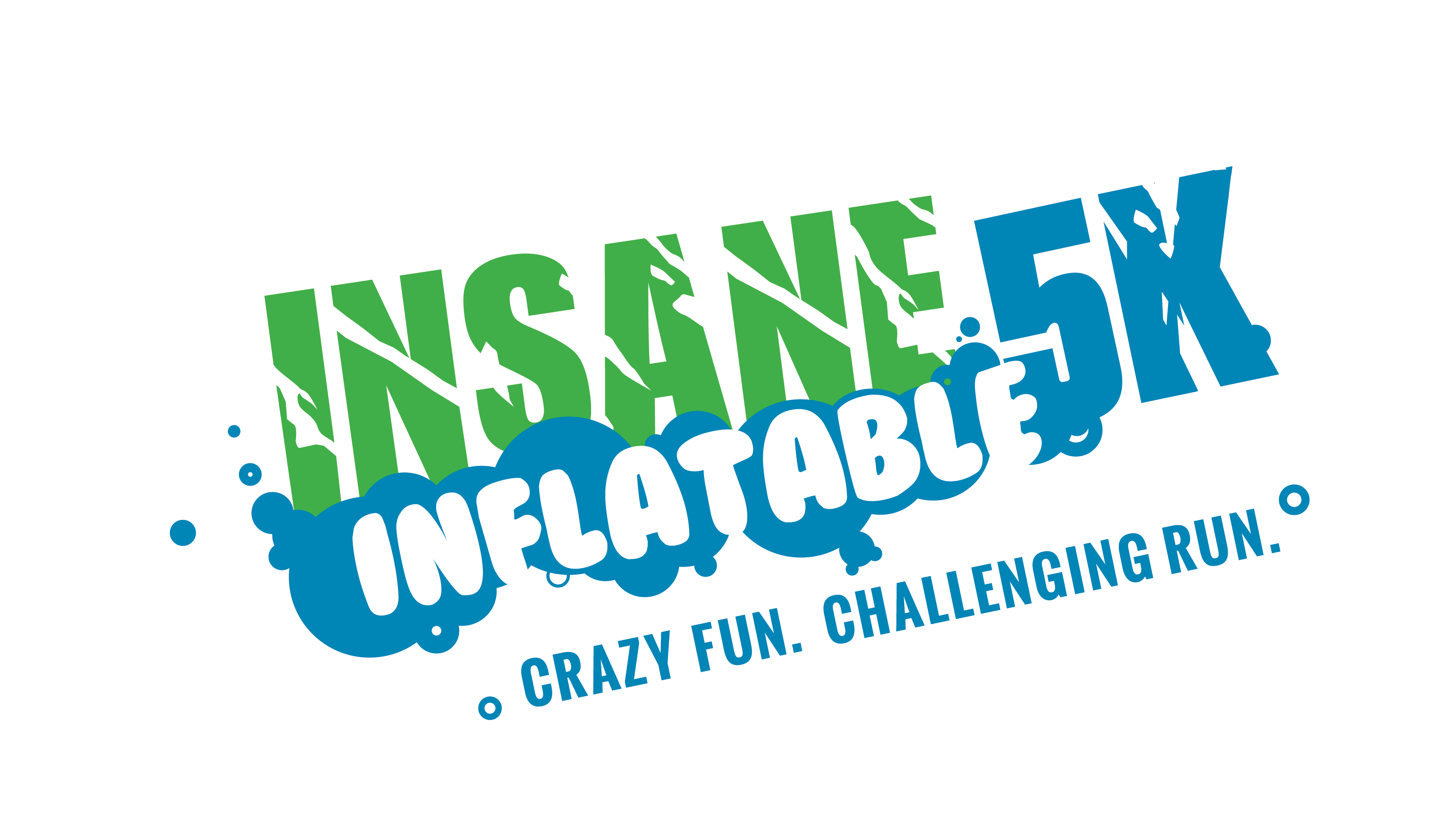 Insane Inflatable 5k Press Resources Insane Inflatable - Insane Inflatable 5k Logo Clipart (3600x2086), Png Download