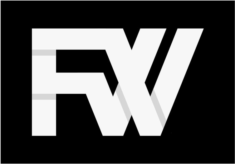 Fw Logo Design Clipart (1000x1000), Png Download