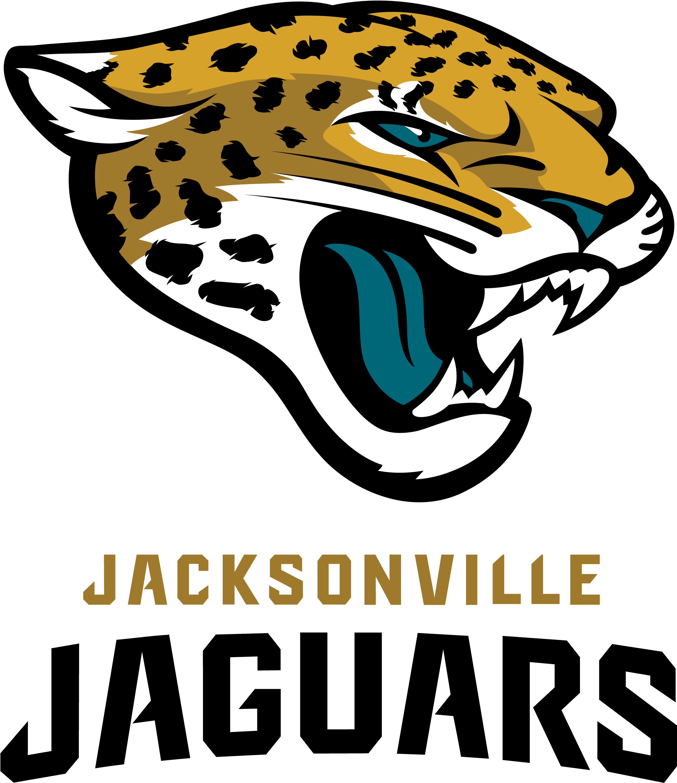 Kansas City Chiefs - Jacksonville Jaguars Logo Clipart (2198x2544), Png Download