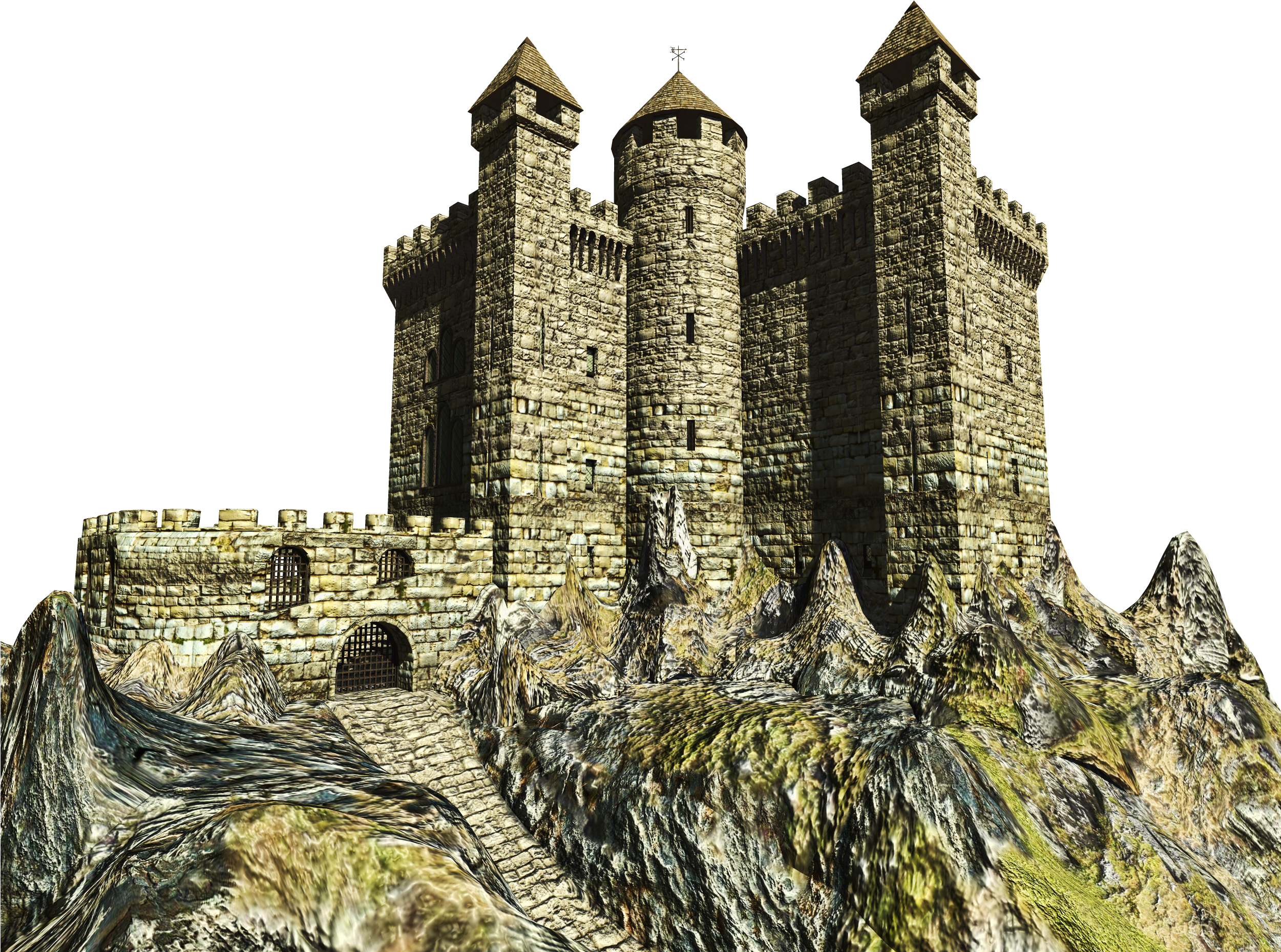 Png Castle Clipart (2500x1875), Png Download