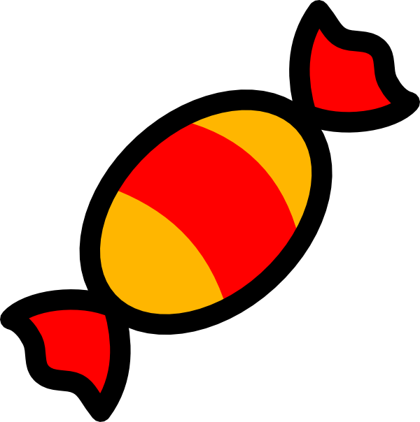 Christmas Candy - Clipart Of Candy - Png Download (555x555), Png Download