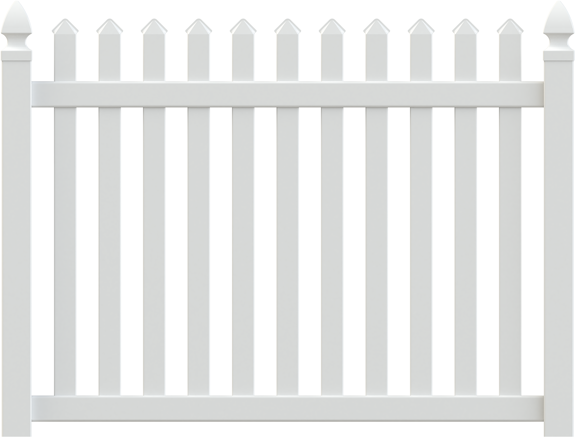 White Picket Fences Clipart (1991x1500), Png Download