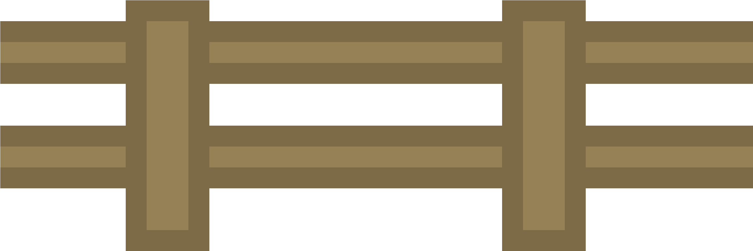 Fence - Cross Clipart (3360x1600), Png Download