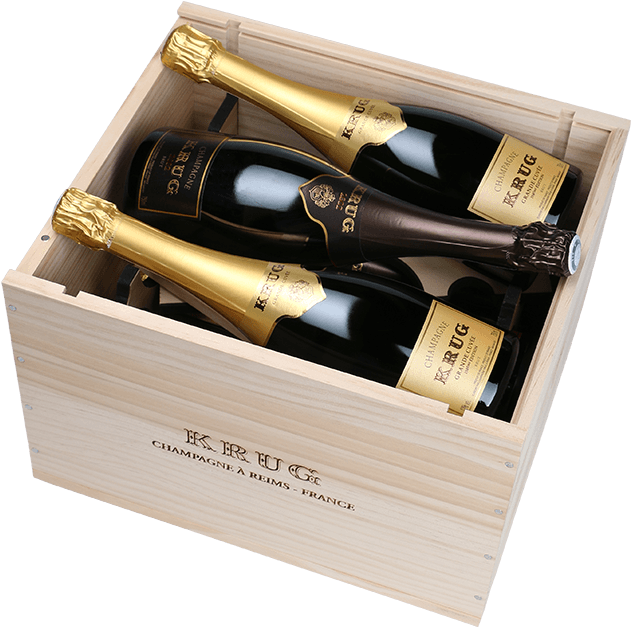 Caisse Champagne Clipart (646x1000), Png Download