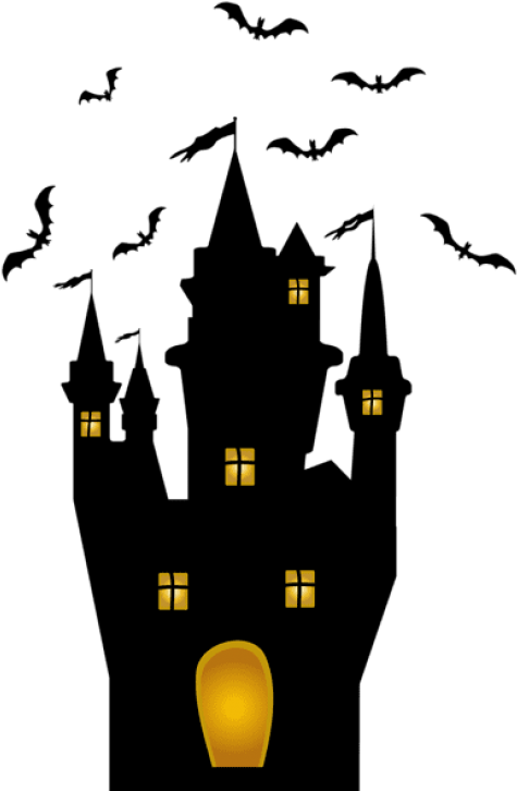 Free Png Download Halloween Castle Png Images Background - Halloween Transparent Clipart (480x737), Png Download