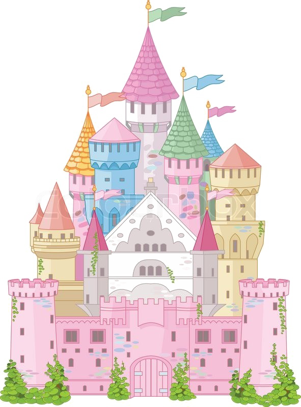 Fairytale Castle Png Image - Fairy Tale Castle Clipart (591x800), Png Download
