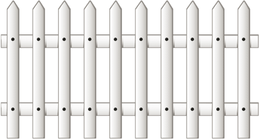 Free Png Download White Fence Clipart Png Photo Png - White Fences Png Transparent Png (850x475), Png Download