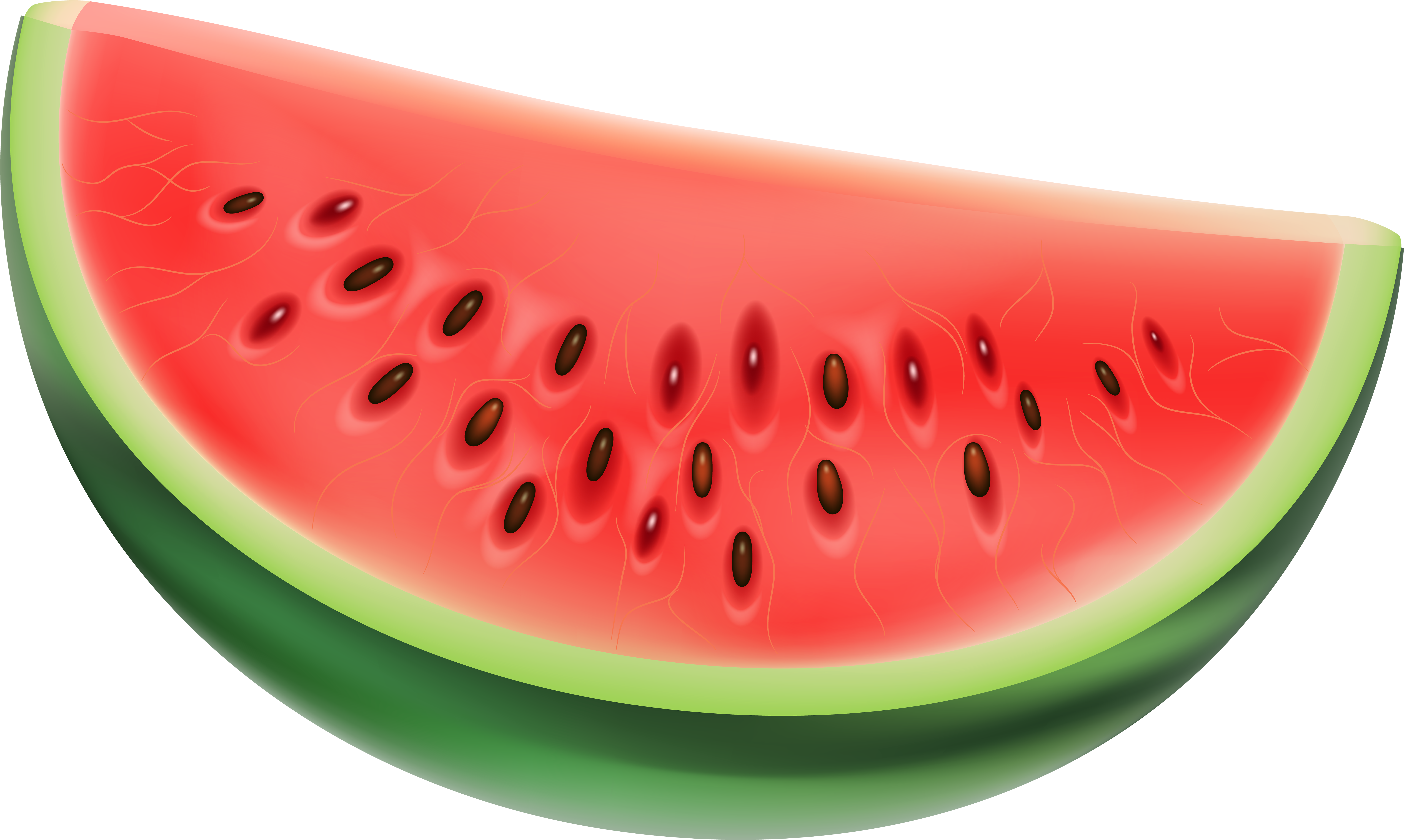 Watermelon Png Clipart - Water Melon Clipart Png Transparent Png (8000x4787), Png Download