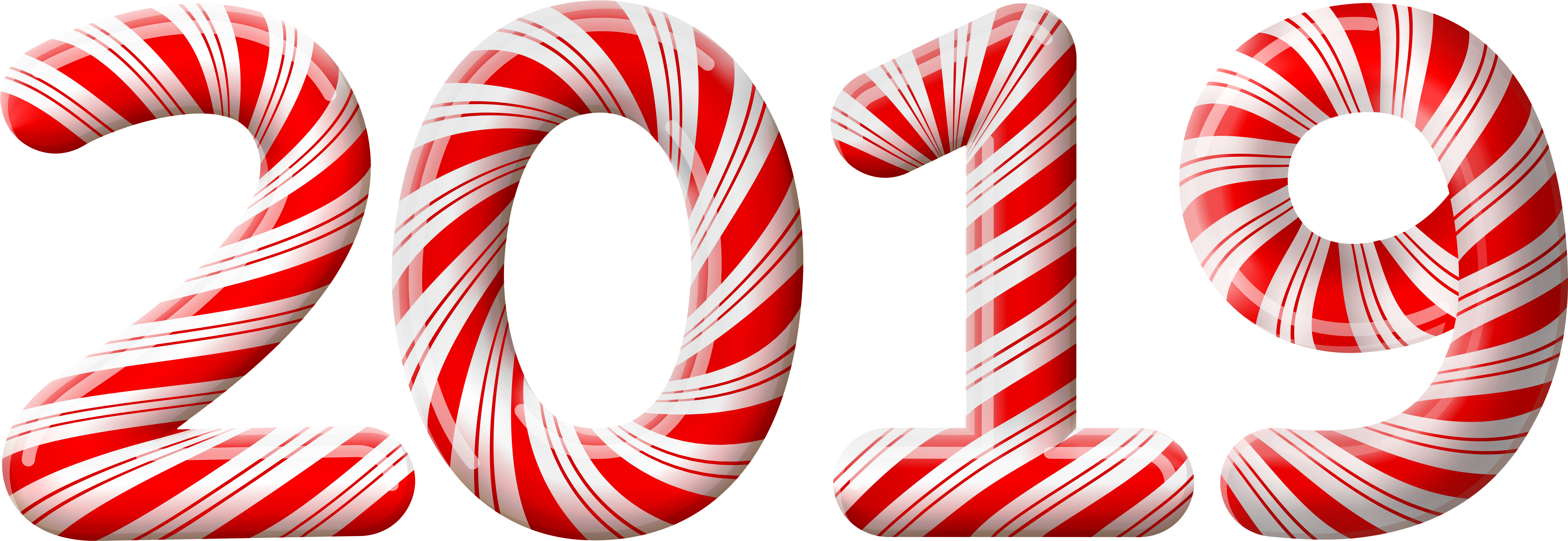 Candy Cane Png Clipart (8000x2836), Png Download