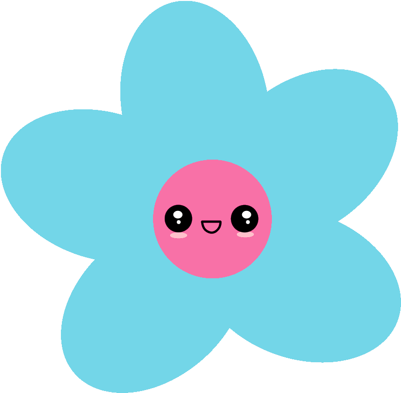 Amo A Shane Gray Flores Png - Flores Animadas Con Carita Clipart (1154x866), Png Download