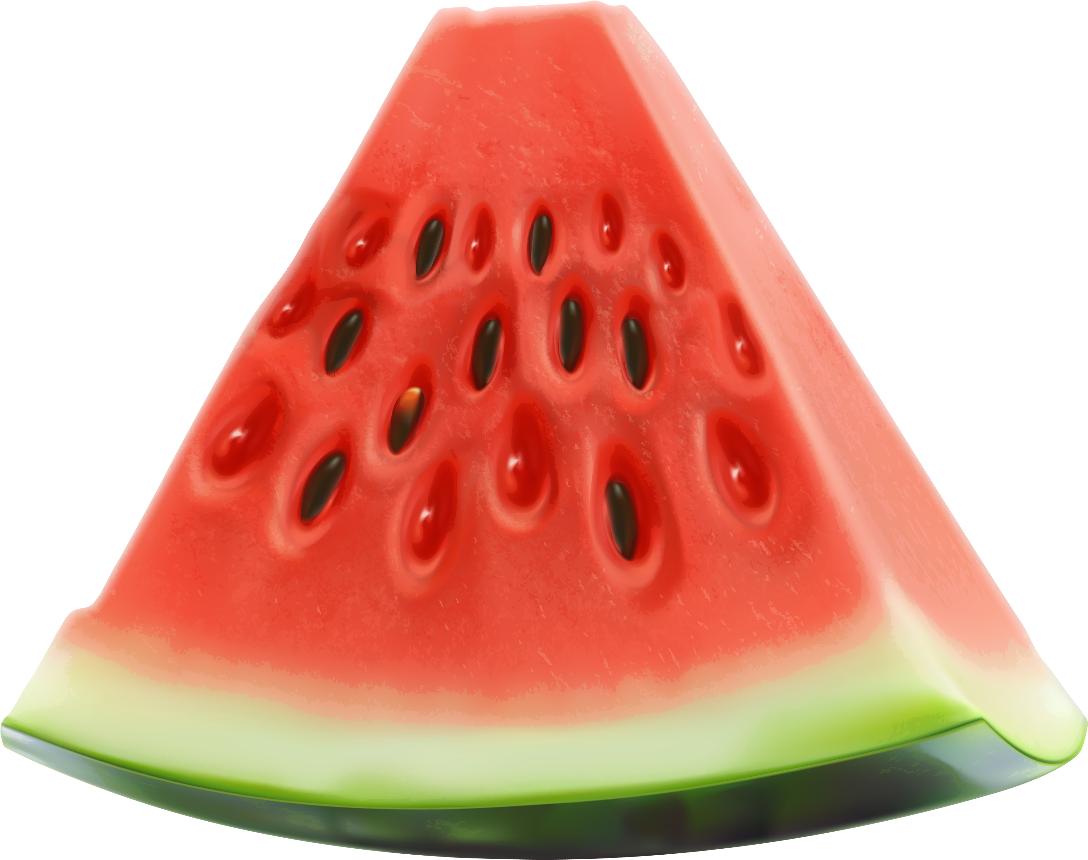 Piece Of Watermelon Png Clipart - Piece Of Watermelon Png Transparent Png (3500x2773), Png Download