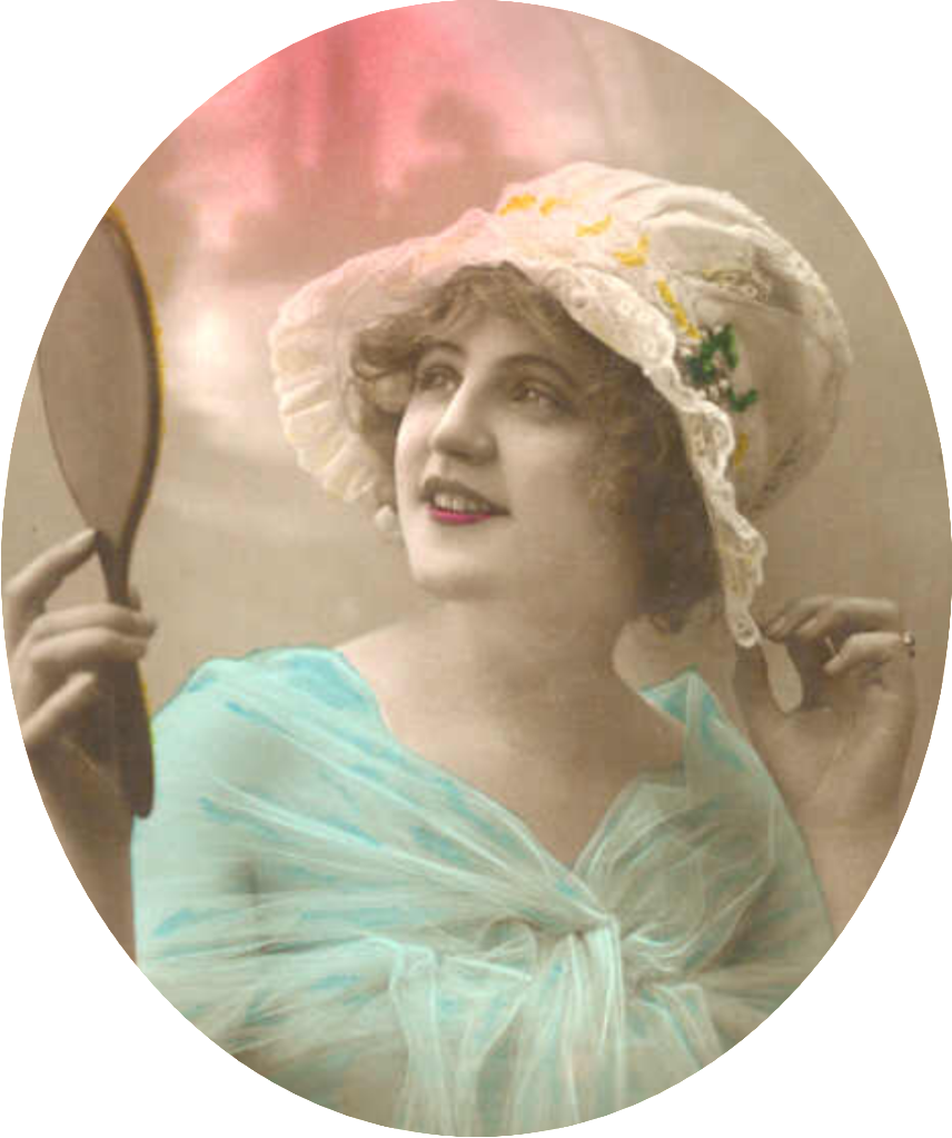 Vintage Women Png - Vintage Clothing Clipart (856x1023), Png Download