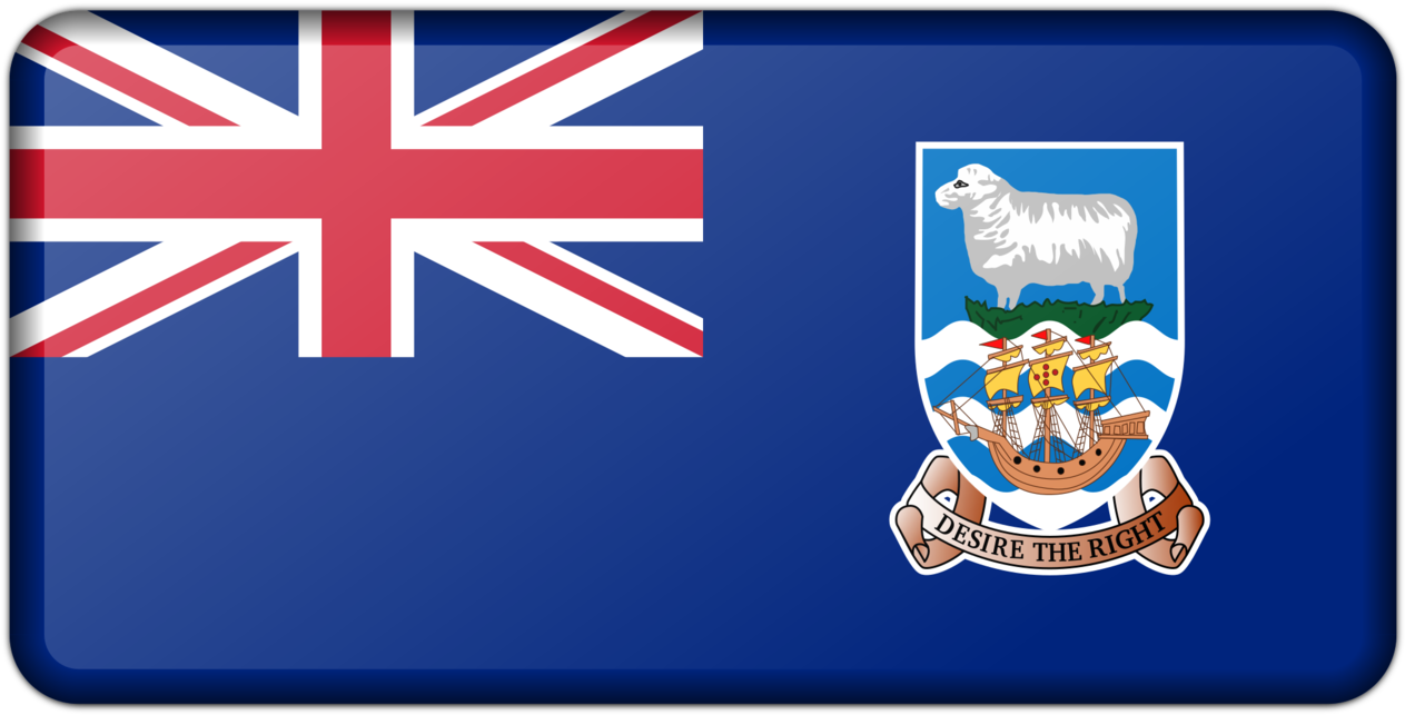 Falkland Islands Flag Of The Falkland Islands National - Falkland Islands Islas Malvinas Flag Clipart (1496x750), Png Download