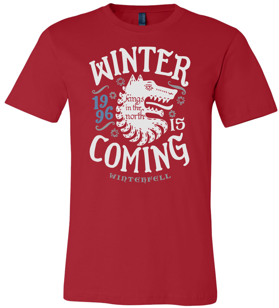 Winter Is Coming - Active Shirt Clipart (1024x1024), Png Download
