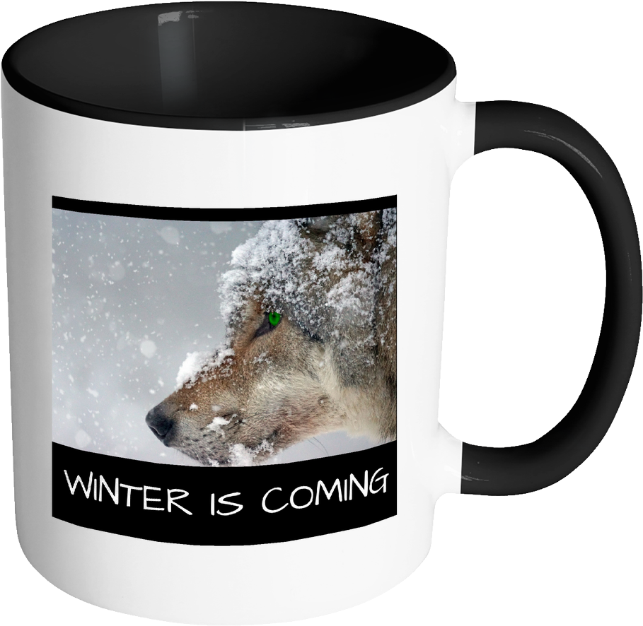 Winter Is Coming - Mug Clipart (1024x1024), Png Download