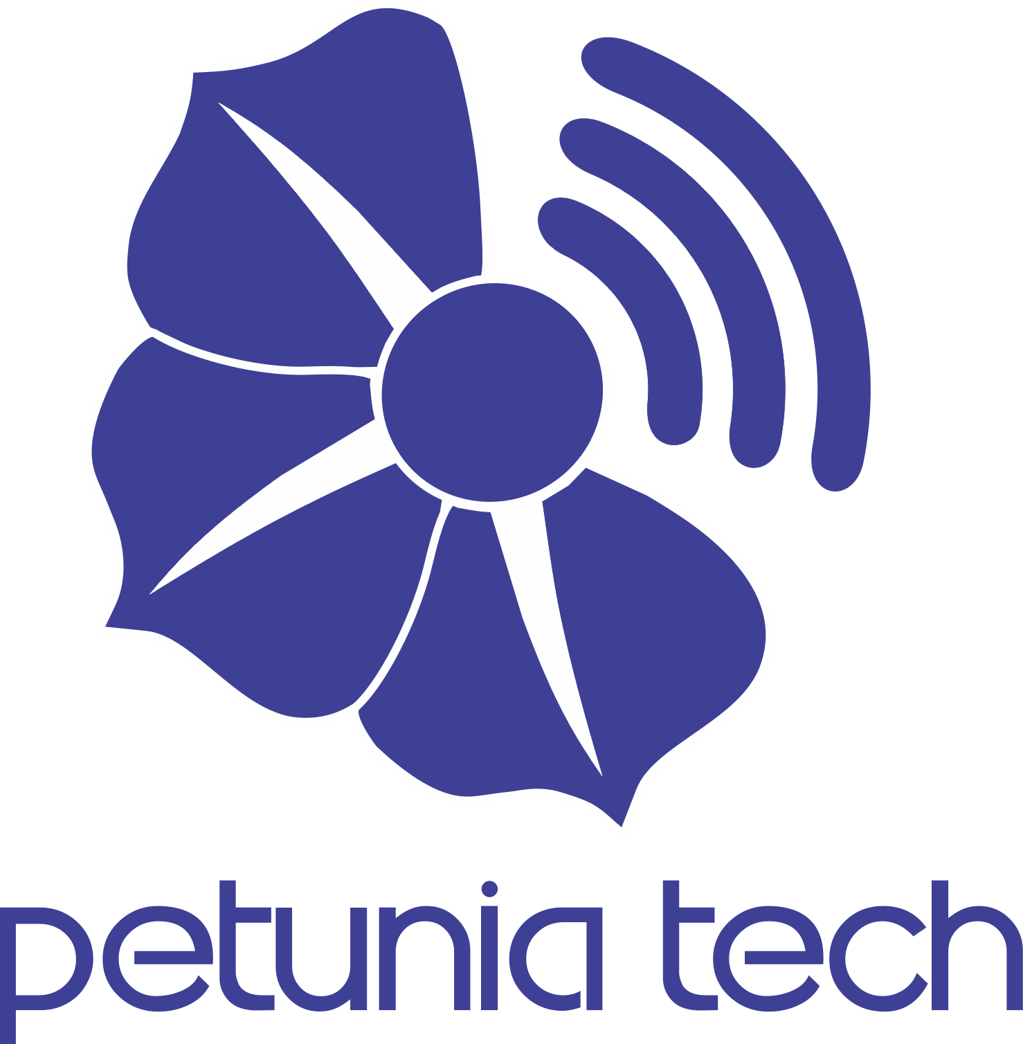 Logo Final - Petunia Logo Clipart (1478x1508), Png Download