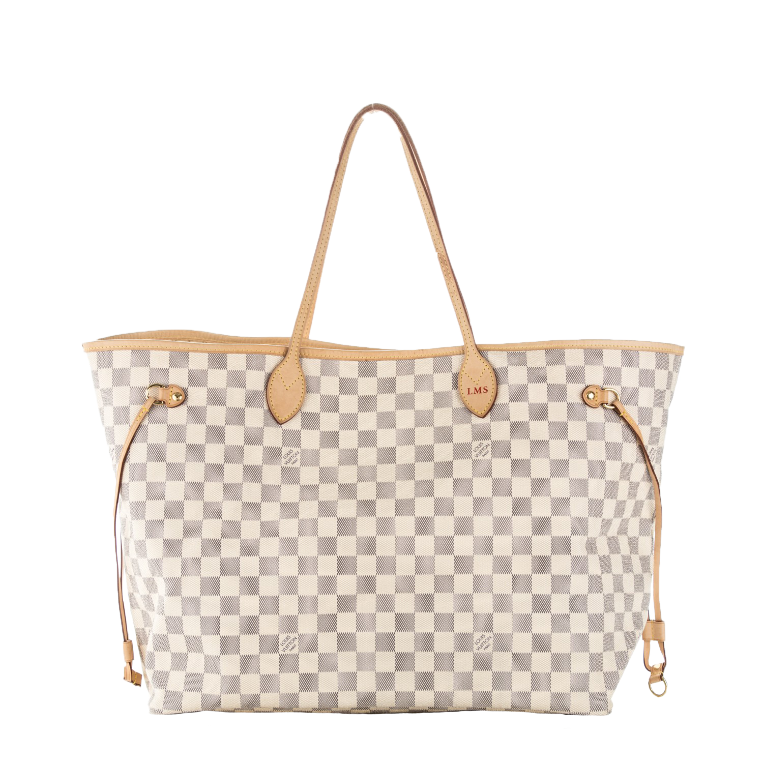 Lv Handbag - Neverfull Mm Damier Azur Clipart (1500x1500), Png Download