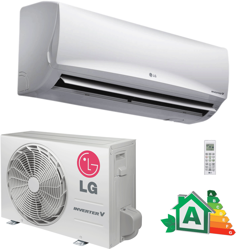 Ar Condicionado Split Lg Png - Ar Condicionado Lg Inverter Clipart (1000x1000), Png Download