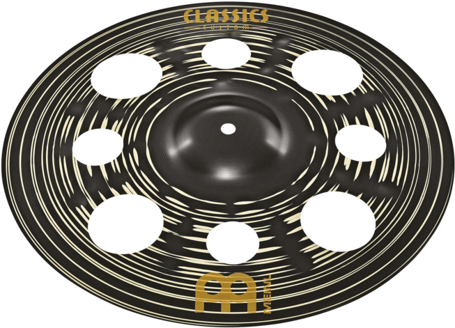 Classics Custom Dark Trash Crash 14" - Meinl Classics Custom Dark Trash Crash Cymbal Clipart (1180x885), Png Download
