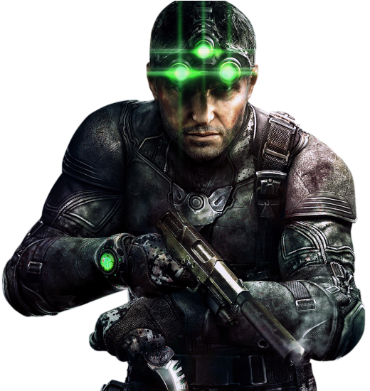 Splinter Cell Png - Sam Fisher Clipart (700x549), Png Download