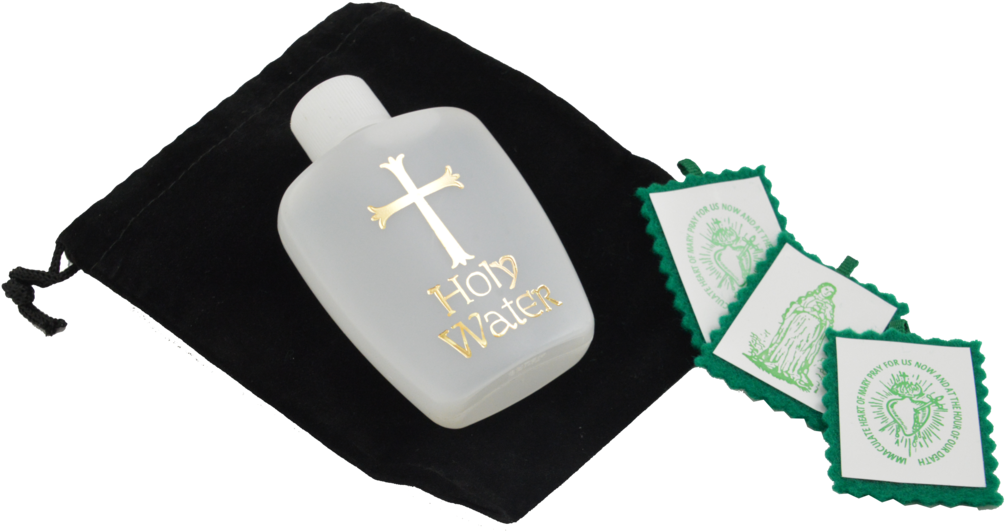 Download Free Epiphany Holy Water And 3 Green Scapulars - Christian