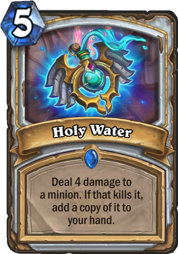 Holy Water - Holy Nova Hearthstone Clipart (1200x518), Png Download