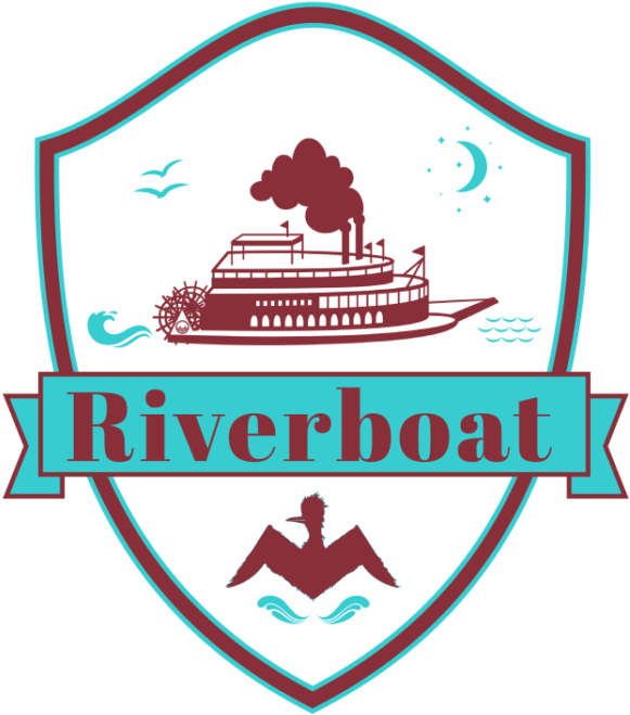 34 125k Riverboat 05 Apr 2018 - River Boat Logo Clipart (1024x729), Png Download