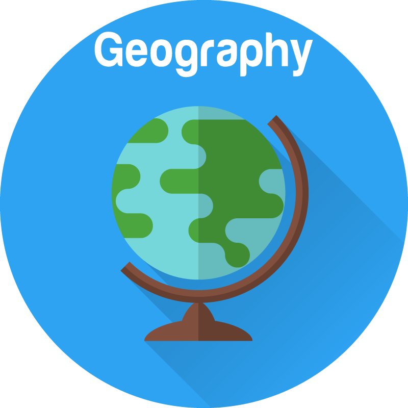 Geography Subject , Png Download - Subject Geography Clipart (800x800), Png Download