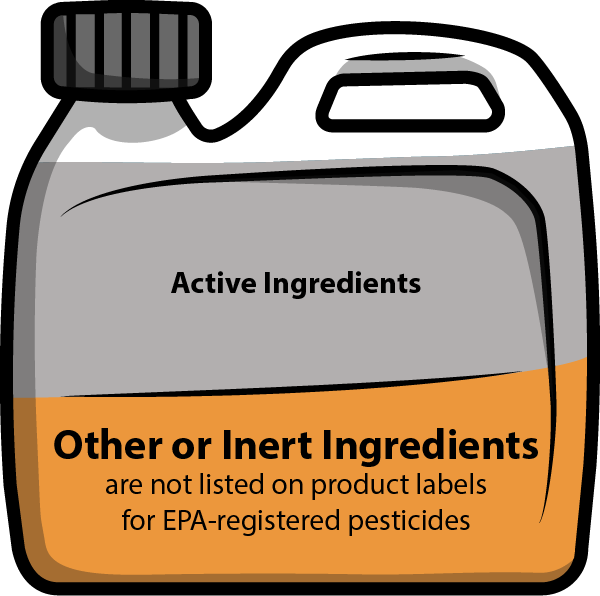 Pesticides And Inert Ingredients Clipart (600x596), Png Download