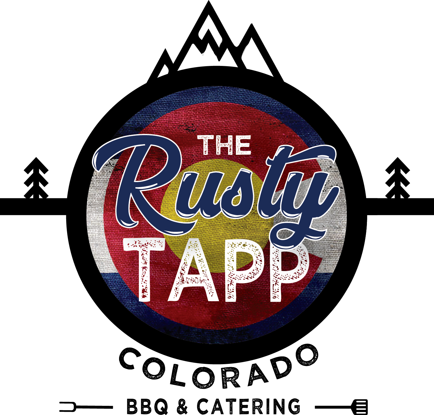 The Rusty Tapp Colorado Bbq & Catering Clipart (1469x1404), Png Download