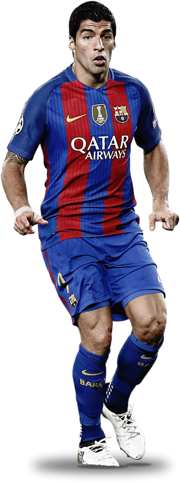 Luis Suárez - Soccer Player 2017 Png Clipart (460x1120), Png Download