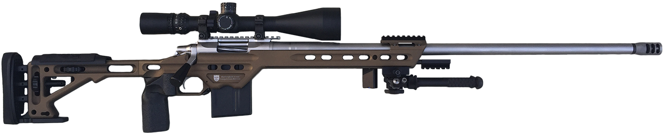 Prs Build Cutout - Sniper Rifle Clipart (1400x477), Png Download