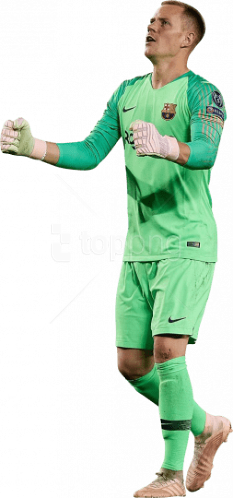Download Marc-andré Ter Stegen Png Images Background - Ter Stegen 2019 Png Clipart (480x1025), Png Download