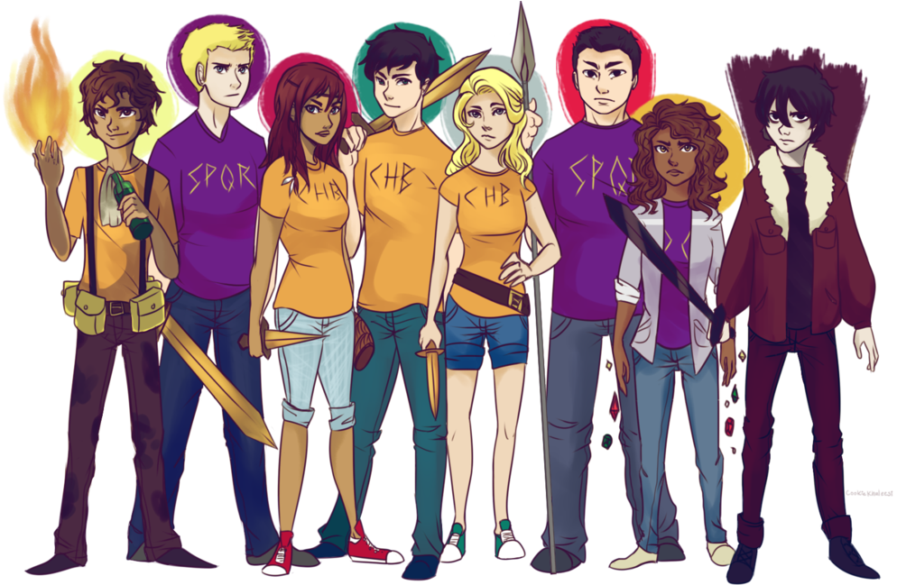 74 Images About Percy Jackson On We Heart It - Percy Jackson Leo Valdez Jason Grace Clipart (1024x651), Png Download