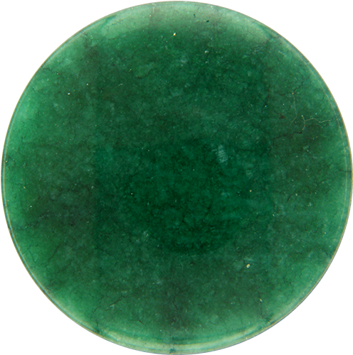 "green Jade" Gemstone Insignia 33 Mm - Emerald Clipart (800x800), Png Download