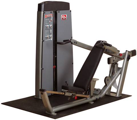 Dual Fid Press Machine, Freestanding W Stack - Body Solid Chest Press Machine Clipart (600x600), Png Download