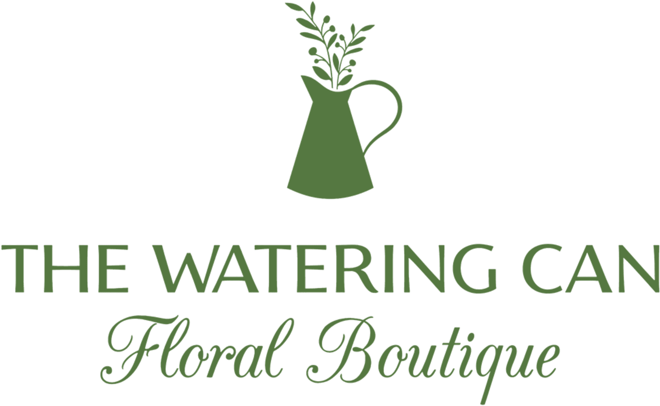 The Watering Can Floral Boutique - Graphic Design Clipart (1371x828), Png Download