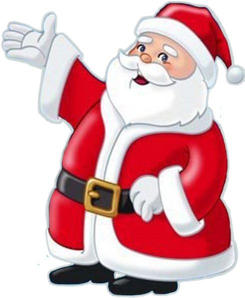 Natal Papai Noel Png Clipart (488x630), Png Download