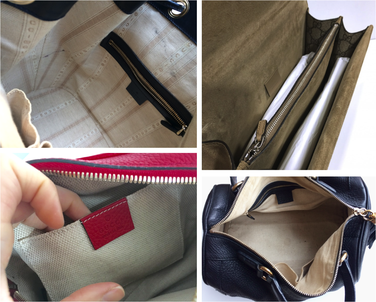 Insidebags - Fake Gucci Bag Inside Clipart (1230x987), Png Download