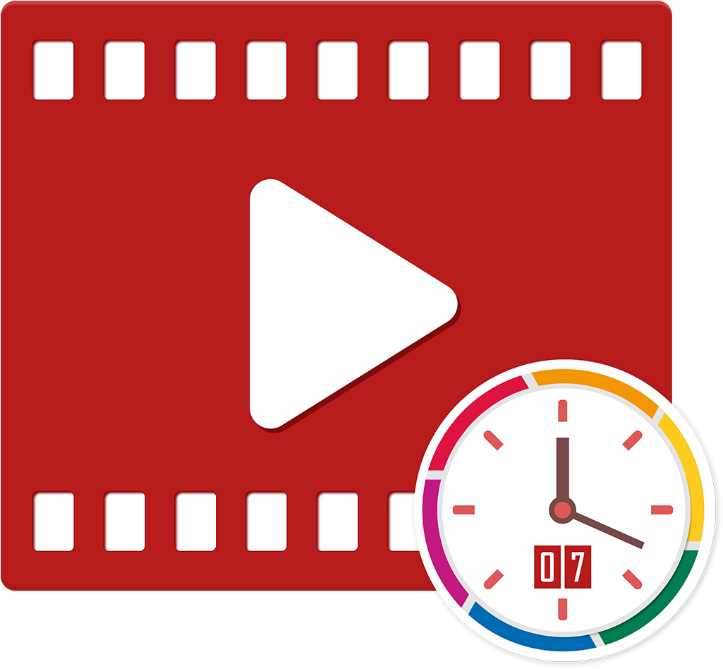 Video Stamper - Auto Stamper App Clipart (1024x1024), Png Download