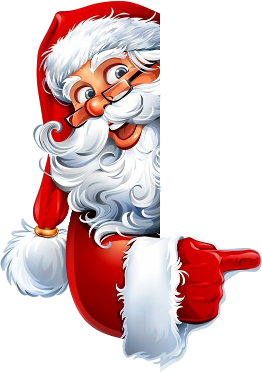 #santa #santaclaus #papainoel #noel #christmas #merrychrisrmas - Santa Claus Vector Png Clipart (525x744), Png Download