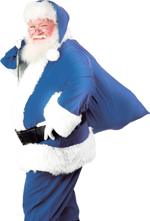 O Papai Noel Da Centro América Fm Tem O Prazer Em Anúnciar - Santa Claus Transparent Background Clipart (504x742), Png Download