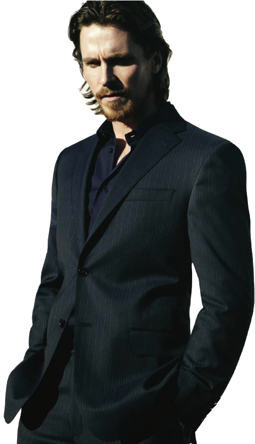 Download Christian Bale Png Picture - Christian Bale Png Clipart (646x882), Png Download