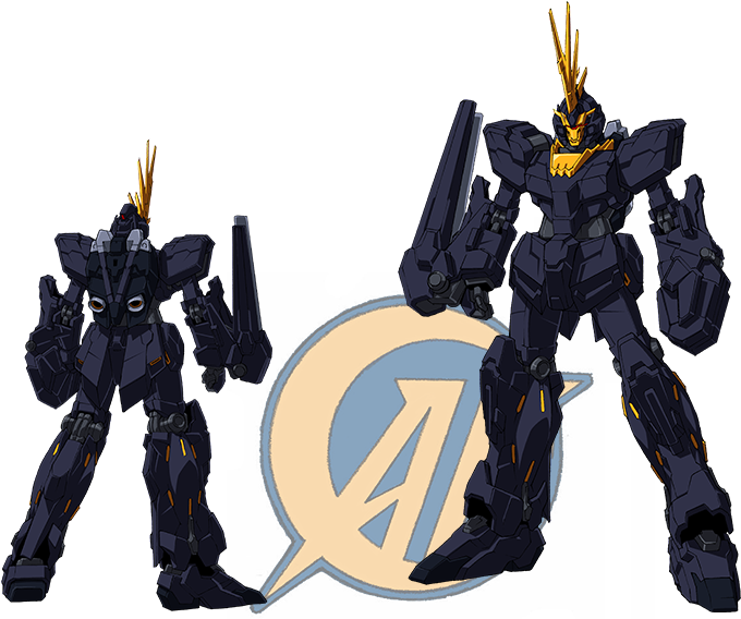 Mechanics - Unicorn Gundam Banshee Clipart (719x577), Png Download