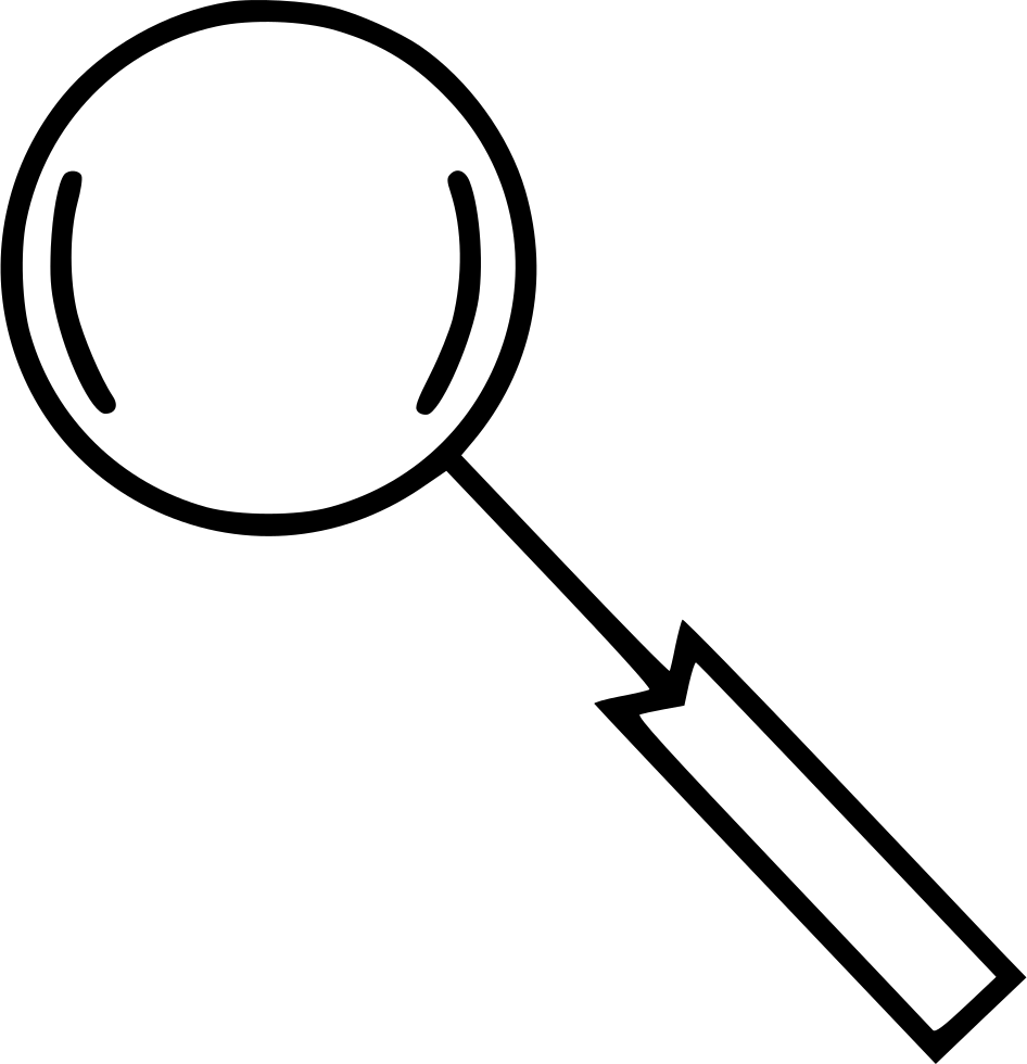 Magnifying Glass Comments - Строка Поиск Png Clipart (946x980), Png Download