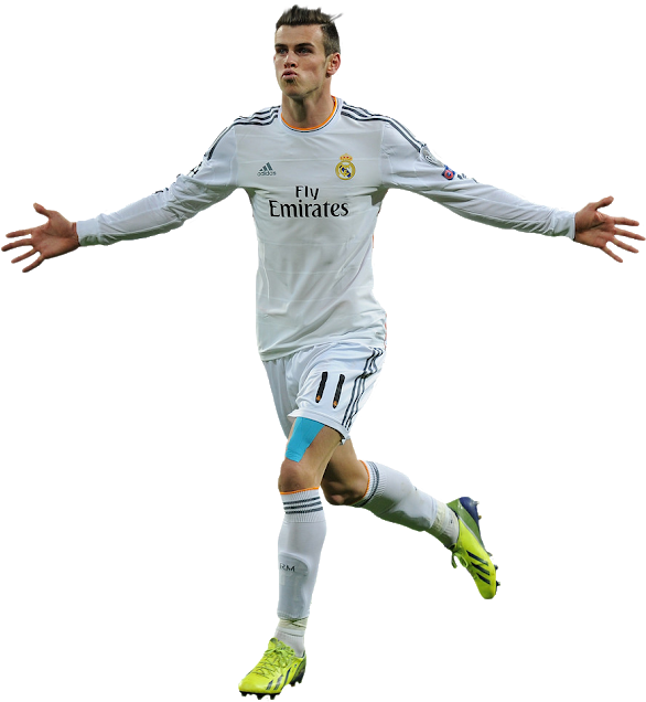 Real Madrid Png Bale , Png Download - Player Clipart (586x636), Png Download