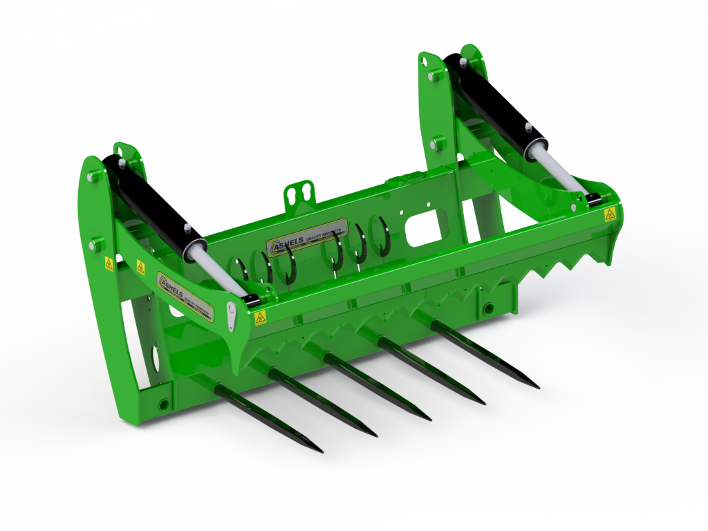 The Patented Bale Cutter & Film Catcher From Cashels - Bale Cutter Clipart (1024x768), Png Download