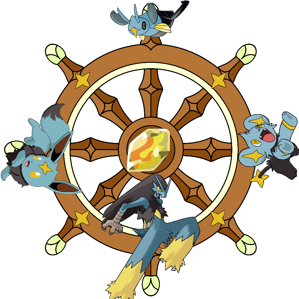 Tpp Randomized Yhawk, The Wheel Of Fortune - Dharma Chakra Gif Clipart (1000x1000), Png Download