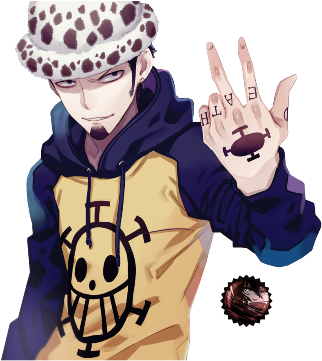 ❇ 『t A L L E R ♥』┋ - Law One Piece Render Clipart (1024x721), Png Download